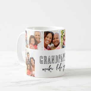 Taza De Café Los abuelos hacen que la vida sea genial regalo de