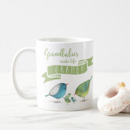 Taza De Café Los abuelos hacen vida Aves GRANDES