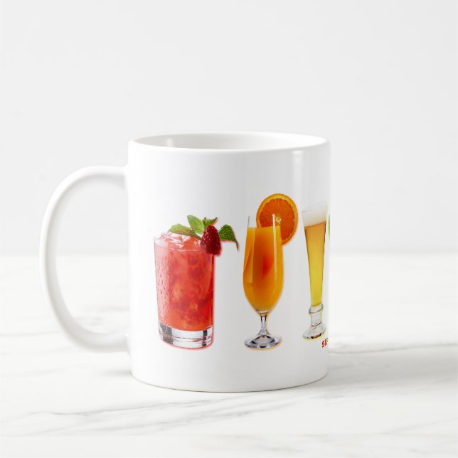 Taza De Café Los aclamados cócteles de alcohol de SlipperyJoe g (Izquierda)