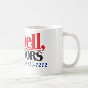 Taza De Café Los agentes inmobiliarios de Tarbell