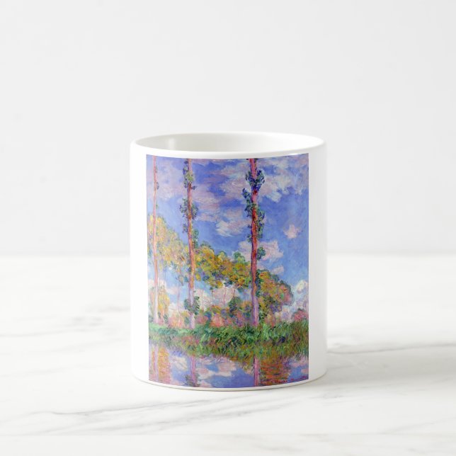 Taza De Café Los álamos del sol, Monet (Centro)