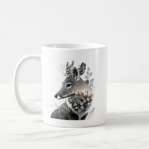 Taza De Café Los amantes de la vida salvaje Deer Mug