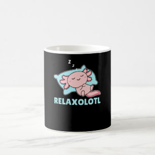 Taza De Café Los amantes de Relaxolotl Axolotl, los animales bo