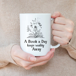 Taza De Café Los amantes del libro tienen un libro al día...