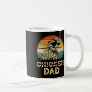 Taza De Café Los amantes del pollo con papá en el Día del Padre