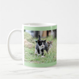 Taza De Café Los amigos iluminan cada momento - Gato Mug