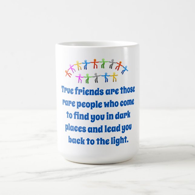 Taza De Café Los Amigos Verdaderos Son Esas Personas Raras - Am (Centro)