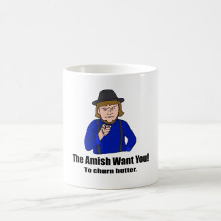 Taza De Café Los Amish quisieran que usted asaltara