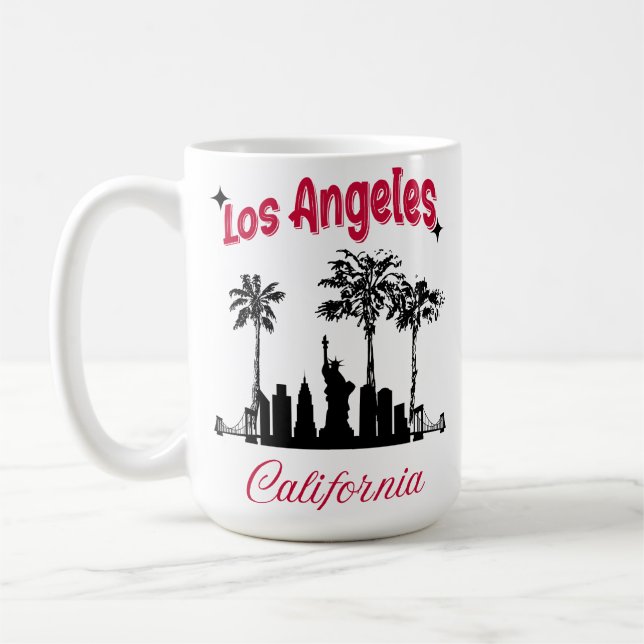 Taza De Café Los Ángeles California (Izquierda)