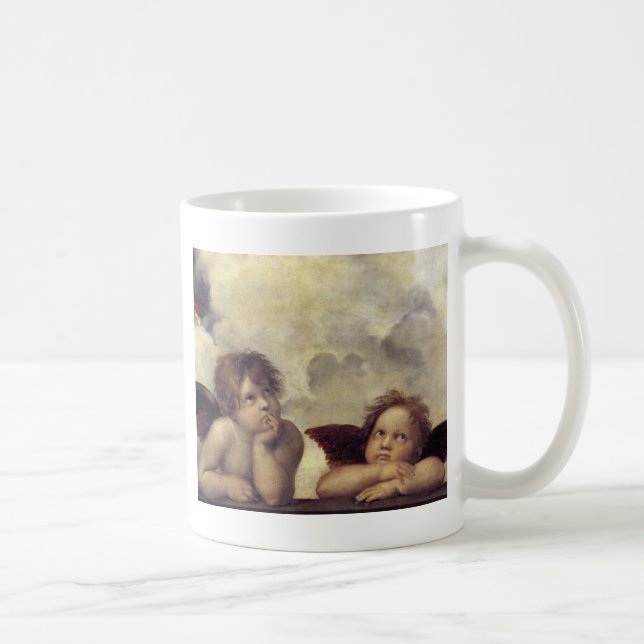 Taza De Café Los ángeles de Raphael (Derecha)