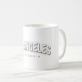 Taza De Café Los Ángeles Retro