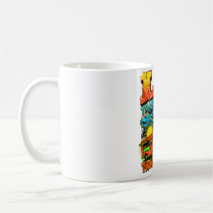 Taza De Café Los Angeles Tráfico Tacos Y Terriers