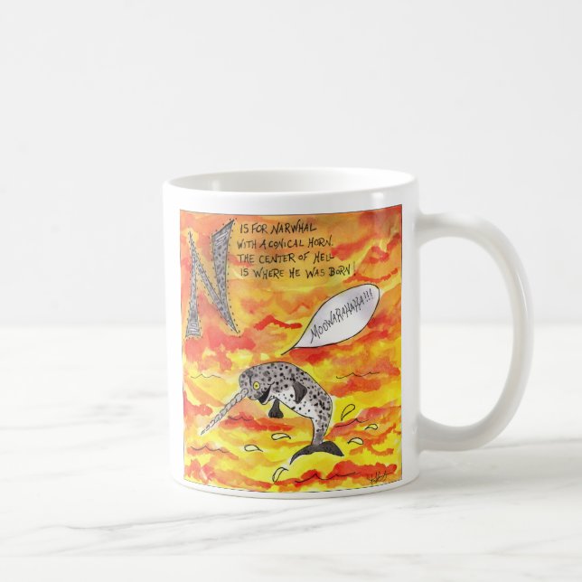 Taza De Café Los animales me están asustando (Derecha)