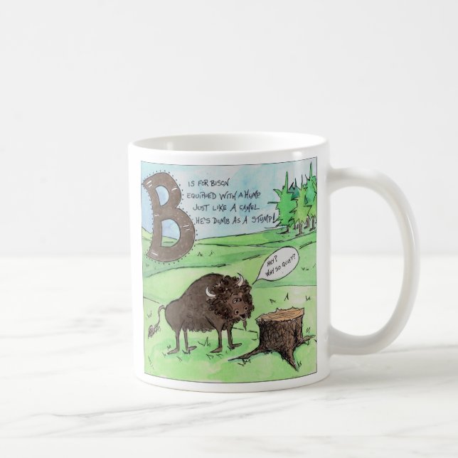 Taza De Café Los animales me están asustando (Derecha)