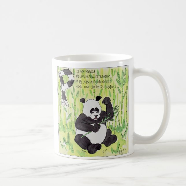 Taza De Café Los animales me están asustando (Derecha)