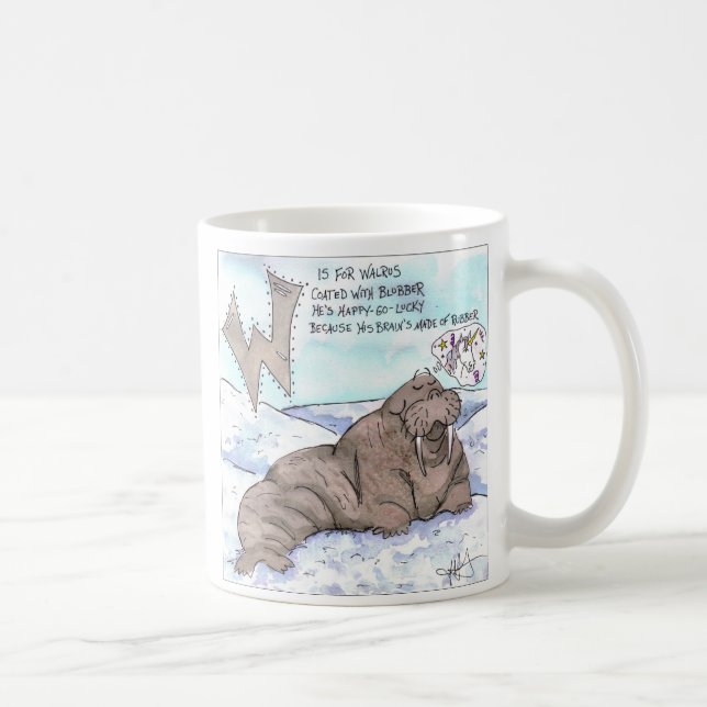 Taza De Café Los animales me están asustando (Derecha)