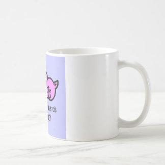 Taza De Café ¡Los animales son comida de los amigos no!