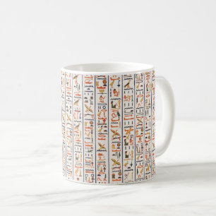 Taza De Café los antiguos jeroglíficos de los jeroglíficos de