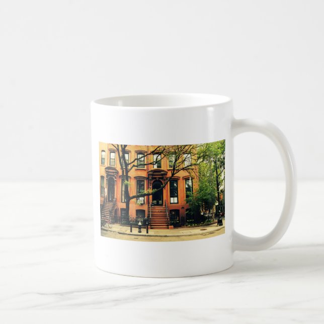 Taza De Café Los árboles crecen en Brooklyn (Derecha)