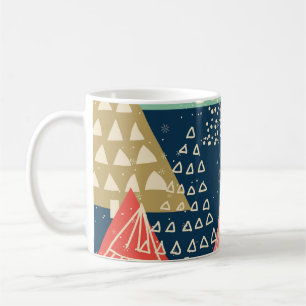 Taza De Café Los Árboles de Navidad Festivan El Ilustracion Sin