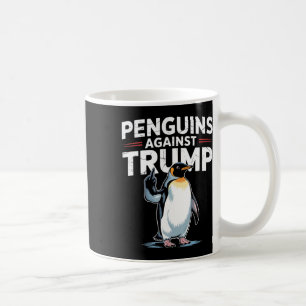 Taza De Café Los avispones de pingüino resisten a los graciosos