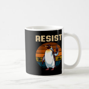 Taza De Café Los avispones de pingüino resisten a los graciosos