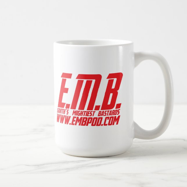 Taza De Café Los bastardos más poderosos/taza de la tierra (Derecha)