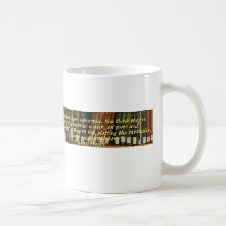 Taza De Café Los bibliotecarios son subversivos
