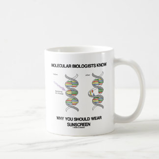 Taza De Café Los biólogos moleculares saben por qué se usa prot