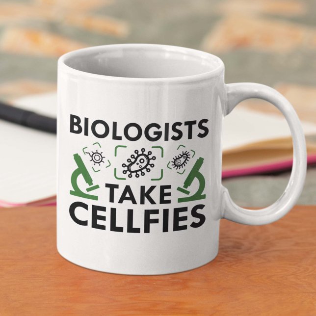 Taza De Café Los biólogos se adueñan de celulares (Subido por el creador)