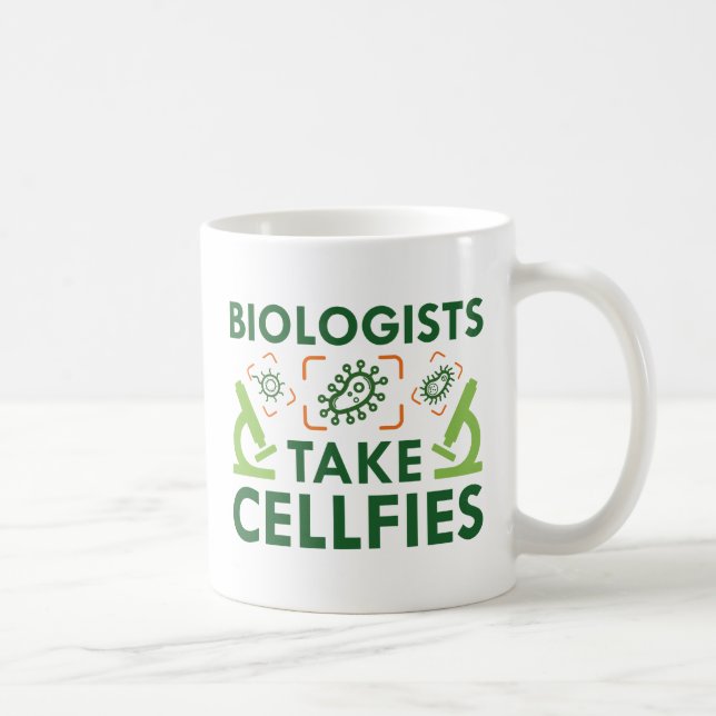 Taza De Café Los biólogos se adueñan de celulares (Derecha)