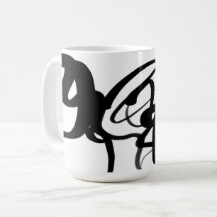 Taza De Café Los buzos: Resumen en blanco y negro
