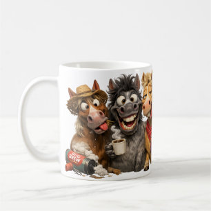 Taza De Café Los Caballos Corky