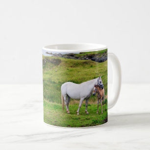 Taza De Café Los caballos de Connemara el   Galway, Irlanda