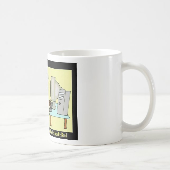 Taza De Café Los caracoles reciben por correo electrónico diver (Derecha)