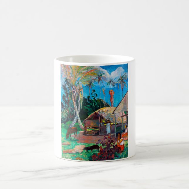 Taza De Café Los cerdos negros, Gauguin (Centro)