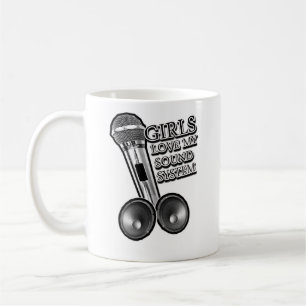 Taza De Café Los chicas aman mi SISTEMA DE SONIDO