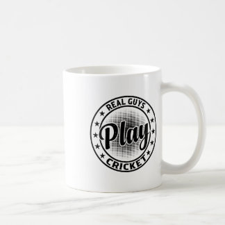 Taza De Café Los chicos de verdad juegan cricket - Jugador de c
