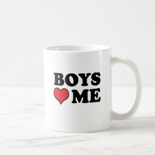 TAZA DE CAFÉ LOS CHICOS ME AMAN
