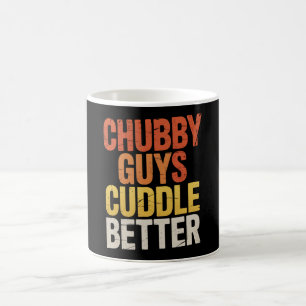 Taza De Café Los chicos regordetes abrazan mejor Orgullo LGBTQ 