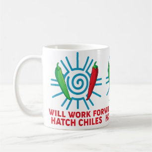 Taza De Café Los chiles de Nuevo México funcionarán para Hatch