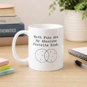Taza De Café Los chistes de matemáticas son mi tipo de humor fa