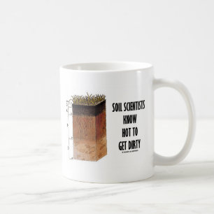 Taza De Café Los científicos del suelo saben conseguir sucios