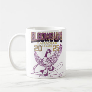Taza De Café ¡Los codos arriba! Canadá: Cultura de hockey sobre