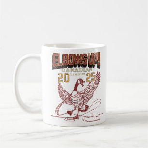 Taza De Café ¡Los codos arriba! Canadá League Canada Geese