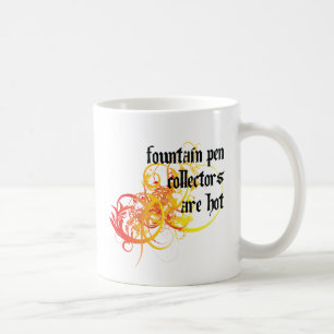 Taza De Café Los colectores de la pluma son calientes