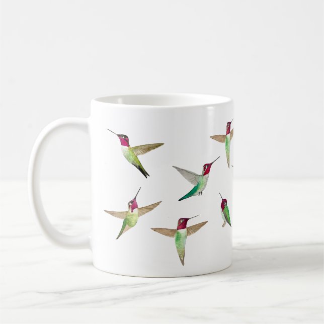 Taza De Café Los colibríes de Anna (Izquierda)