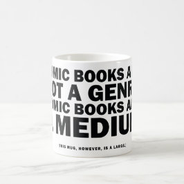 Taza De Café los cómics no son un género