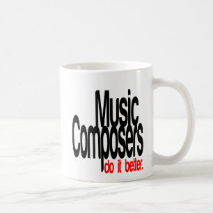 Taza De Café Los compositores de música lo hacen mejor