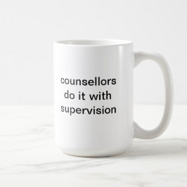 Taza De Café los consejeros lo hacen con la supervisión